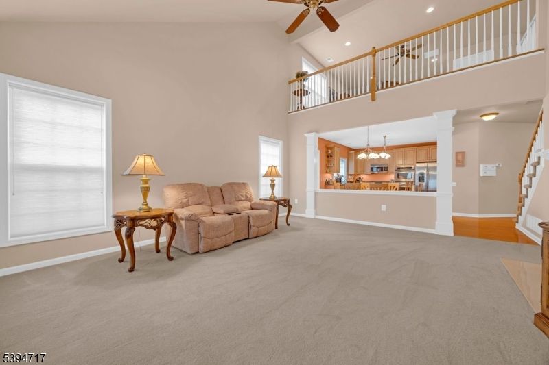 Interior, Kitchen, Living room, Recessed Lighting