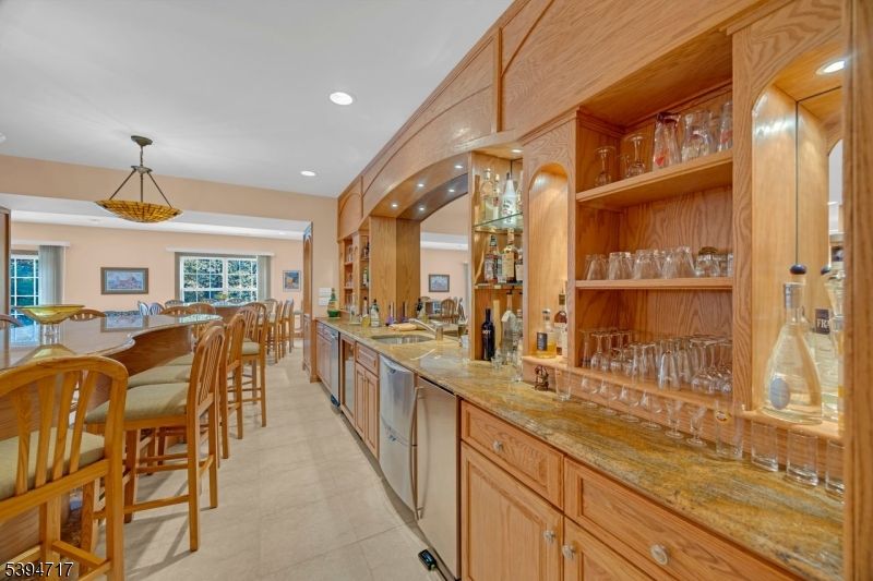 Interior, Kitchen, Pendant Lights, Recessed Lighting