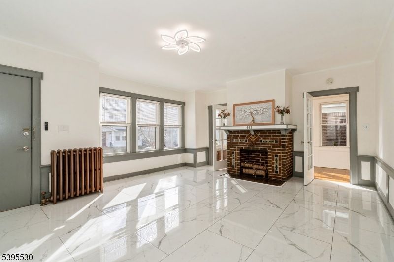 Fireplace, Interior, Marble