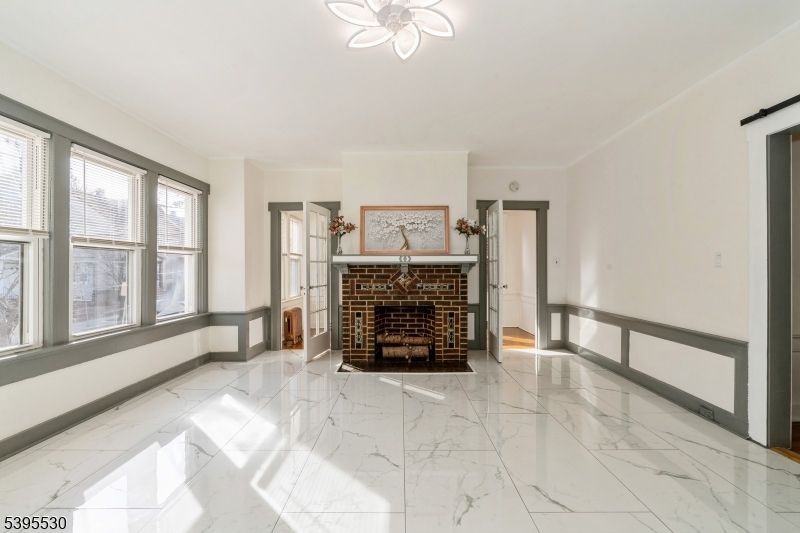 Fireplace, Interior, Marble