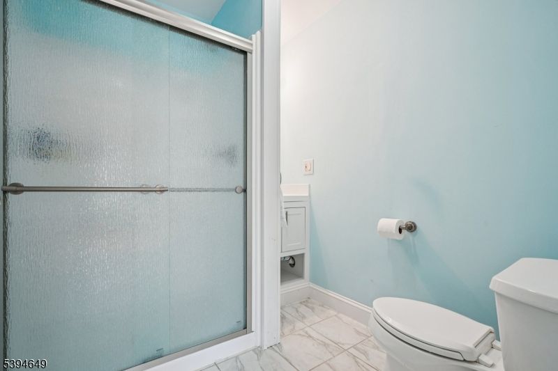 Bathroom, Glass Shower, Interior, Marble