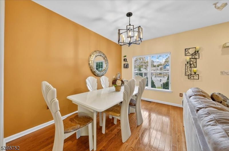 Dining room, Interior, Wood Texture Flooring