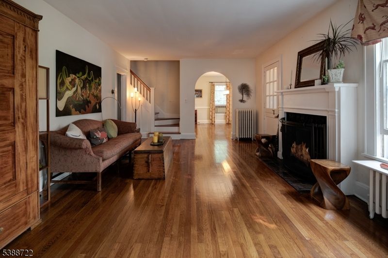 Fireplace, Interior, Living room, Wood Texture Flooring