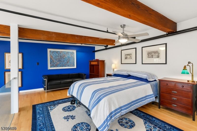Bedroom, Interior, Wooden Beams, Wood Texture Flooring