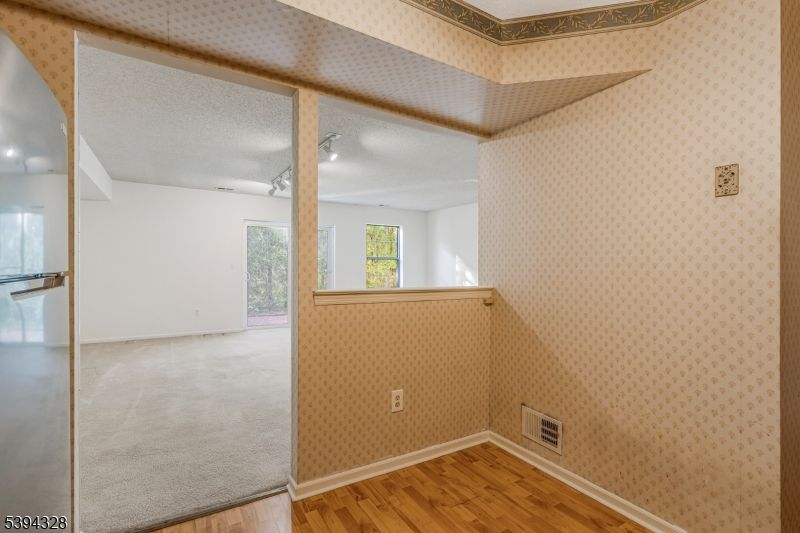 Empty room, Interior, Wood Texture Flooring