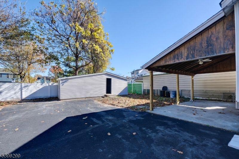 Backyard, Detached Garage, Exterior