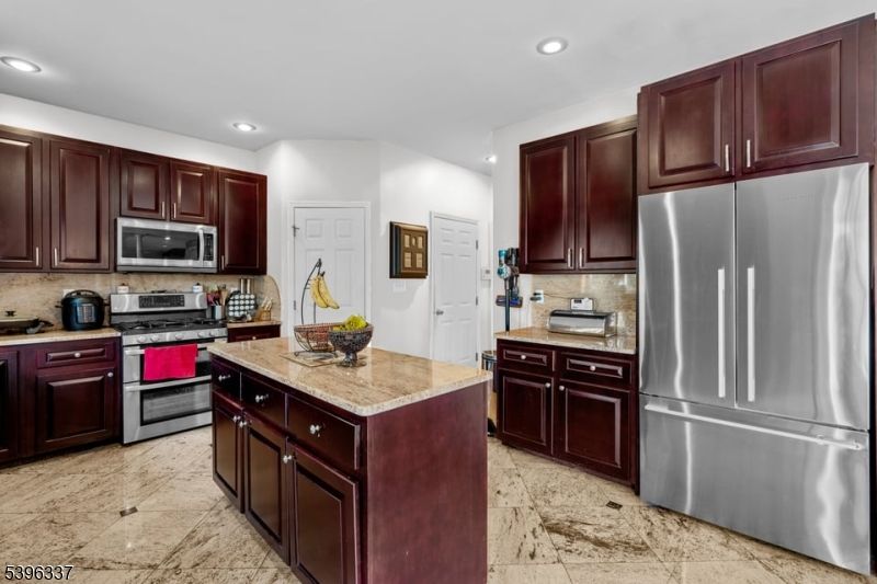 Interior, Kitchen, Recessed Lighting, Stainless Steel Appliances