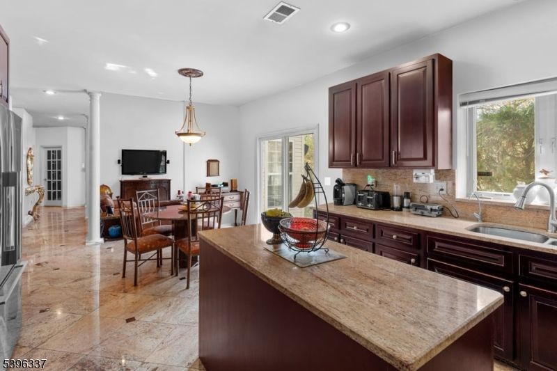 Dining room, Interior, Kitchen, Pendant Lights, Recessed Lighting