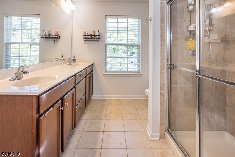 Bathroom, Dual Sink Vanities, Glass Shower, Interior