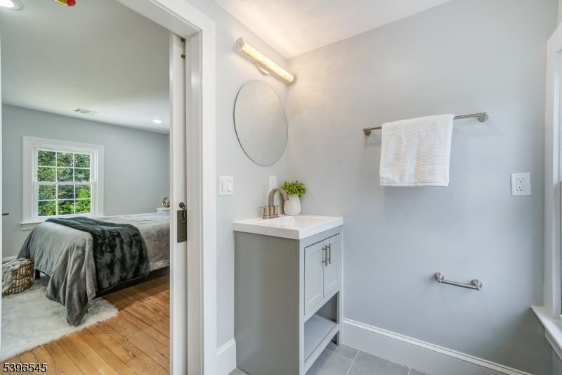 Bathroom, Bedroom, Interior, Recessed Lighting, Wood Texture Flooring