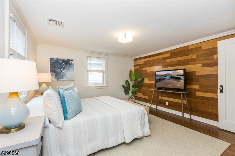 Bedroom, Interior, Wood Texture Flooring, Wooden Walls