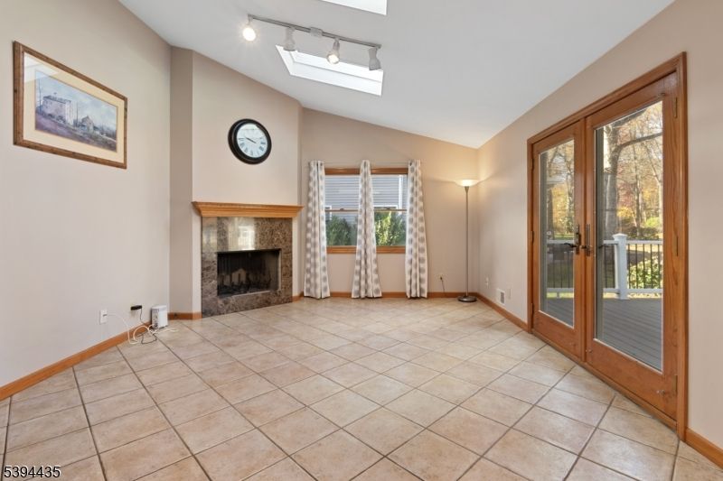 Empty room, Fireplace, Interior