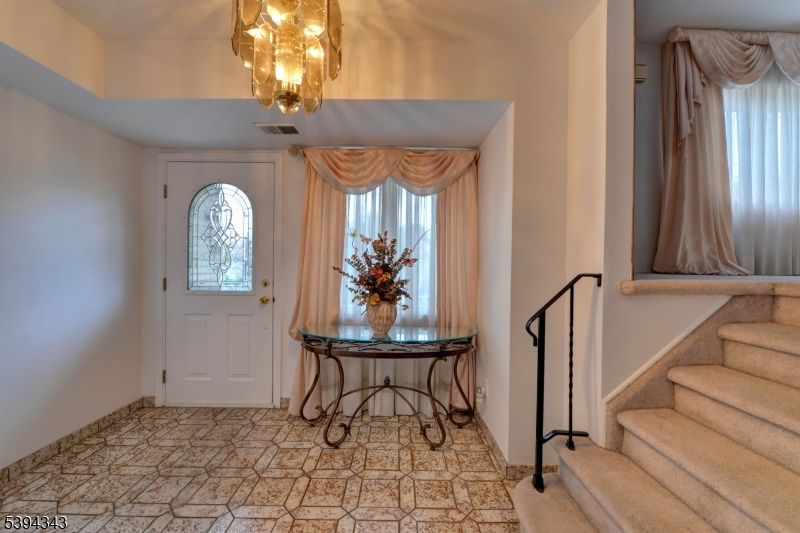 Chandelier, Interior