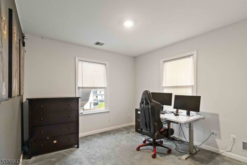 Home Office, Interior, Recessed Lighting