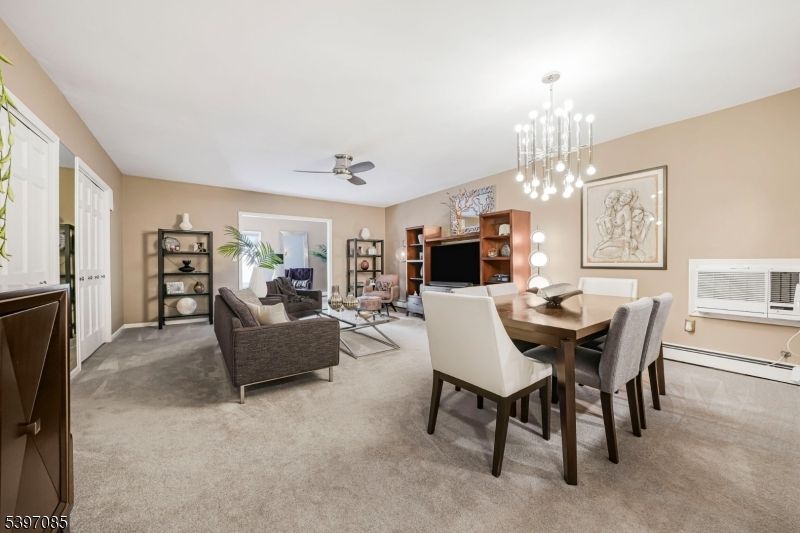 Dining room, Interior, Living room, Pendant Lights