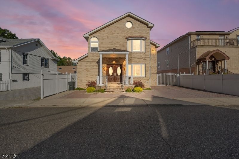 Exterior, Facade, Brick Traditional