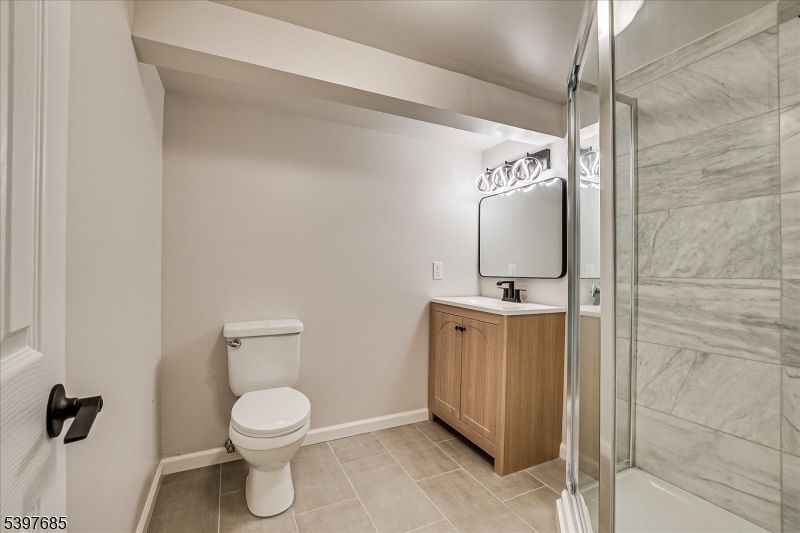 Bathroom, Glass Shower, Interior, Marble Walls