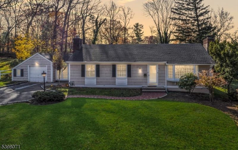 Backyard, Detached Garage, Exterior, Facade, Cape Cod
