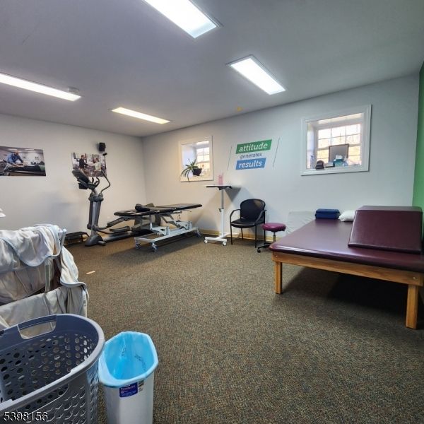 Fitness Equipment, Interior, Recessed Lighting