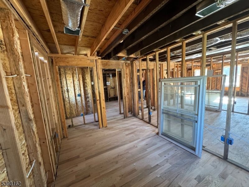 Empty room, Interior, Wooden Beams, Wooden Ceilings, Wood Texture Flooring, Wooden Walls