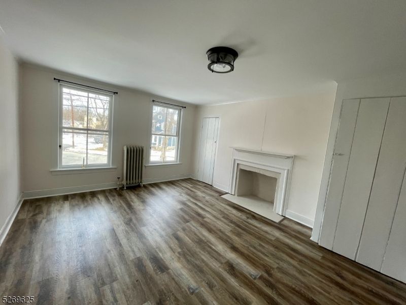 Empty room, Fireplace, Interior, Wood Texture Flooring