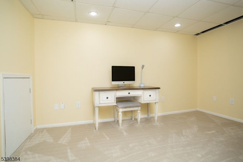Home Office, Interior, Recessed Lighting