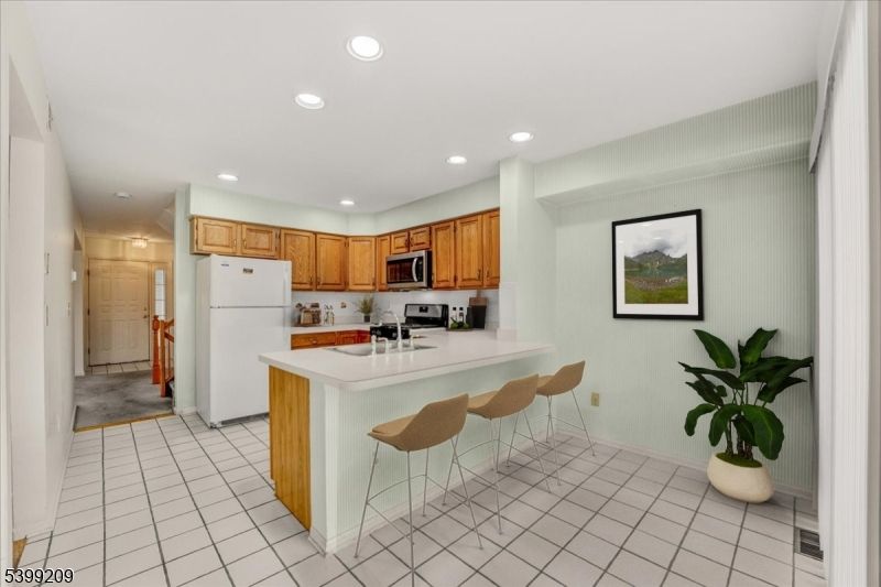 Interior, Kitchen, Recessed Lighting