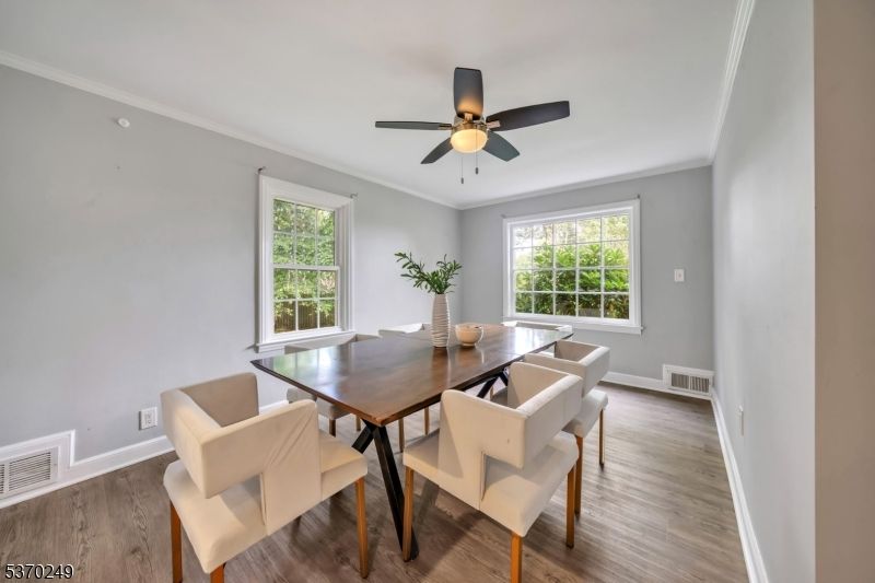 Dining room, Interior, Wood Texture Flooring
