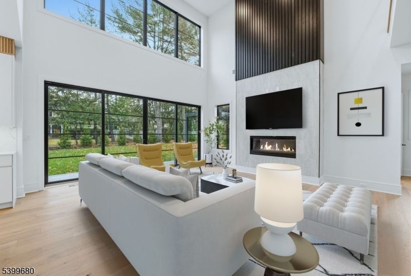 Fireplace, Interior, Living room, Wood Texture Flooring