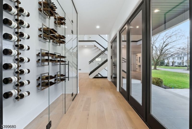 Interior, Recessed Lighting, Wine Storage, Wood Texture Flooring