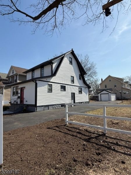 Backyard, Detached Garage, Exterior