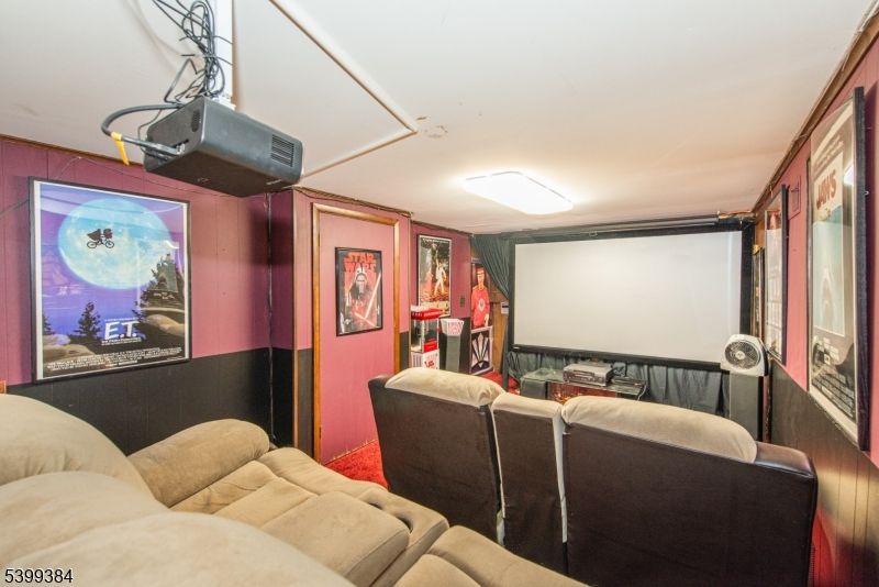 Interior, Projection Screen, Theatre Room