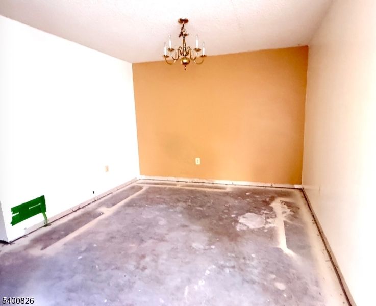 Chandelier, Empty room, Interior