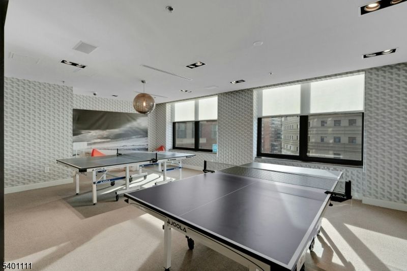 Game Room, Interior, Pendant Lights, Recessed Lighting