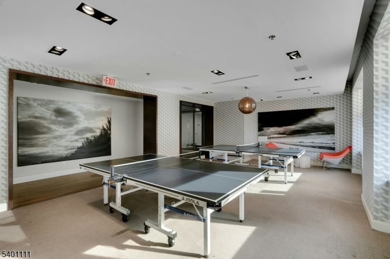 Game Room, Interior, Pendant Lights, Recessed Lighting