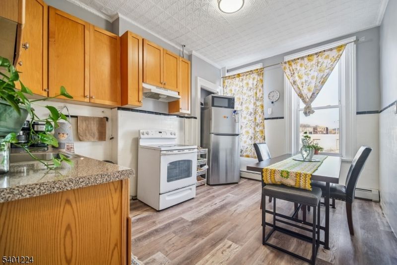 Dining room, Interior, Kitchen, Wood Texture Flooring