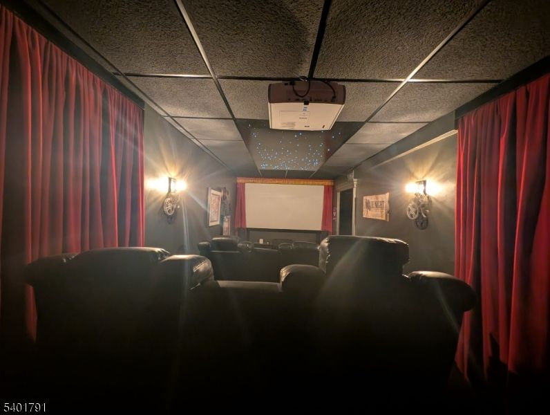 Interior, Projection Screen, Theatre Room
