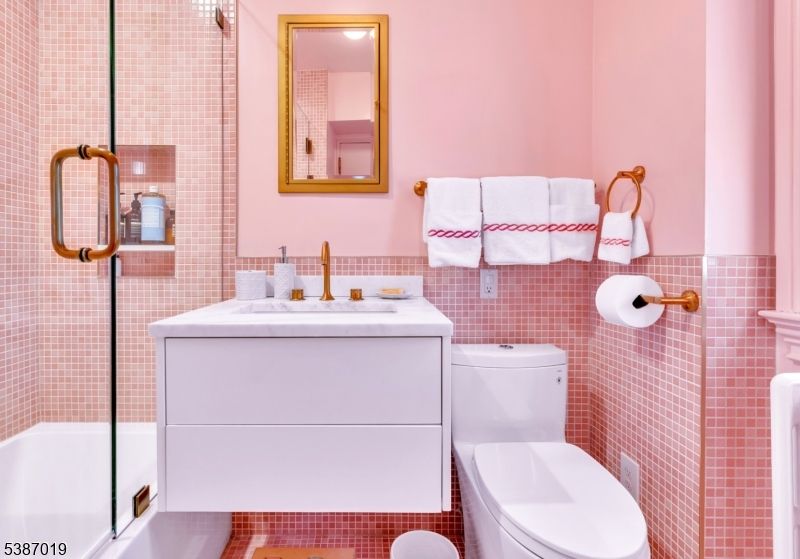 Bathroom, Glass Shower, Interior