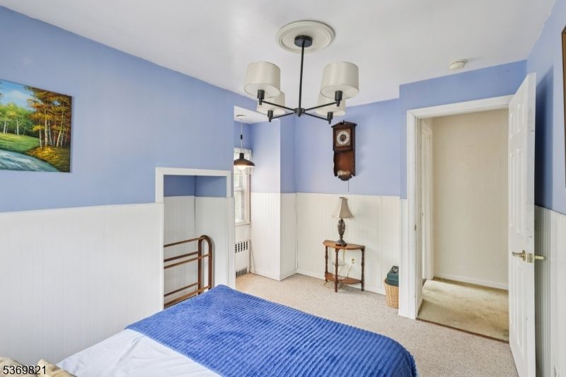 Bedroom, Chandelier, Interior