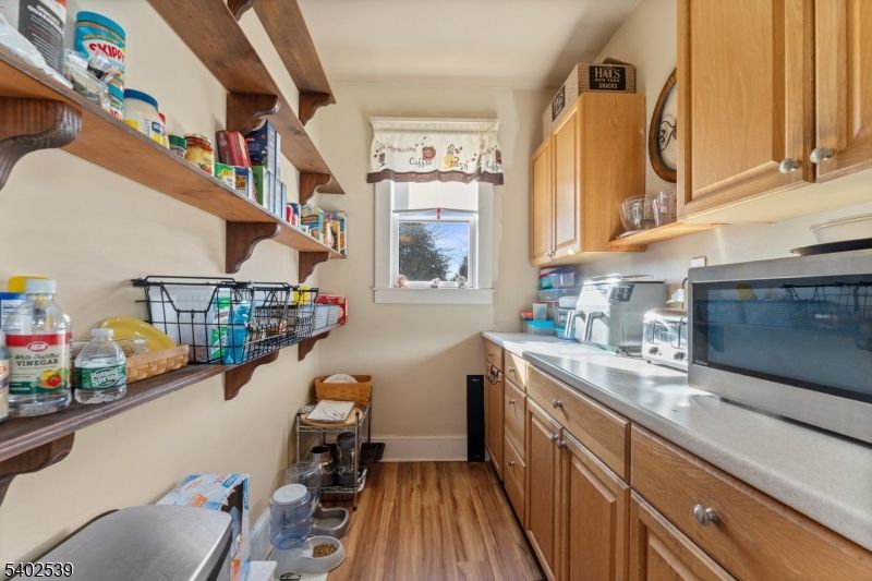 Interior, Kitchen, Wooden Beams, Wood Texture Flooring