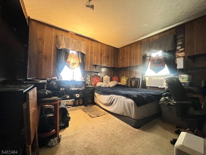 Bedroom, Interior, Wooden Walls