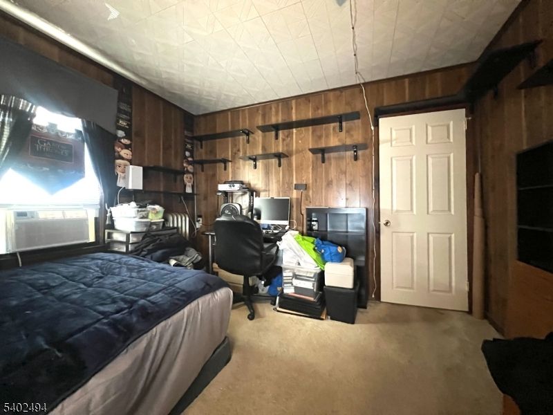 Bedroom, Home Office, Interior, Wooden Walls