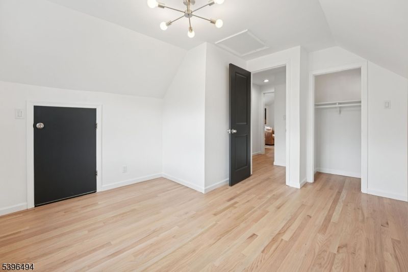 Empty room, Interior, Pendant Lights, Recessed Lighting, Wood Texture Flooring
