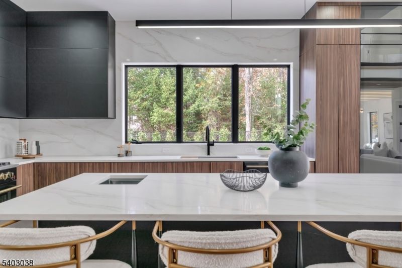 Interior, Kitchen, Marble Walls