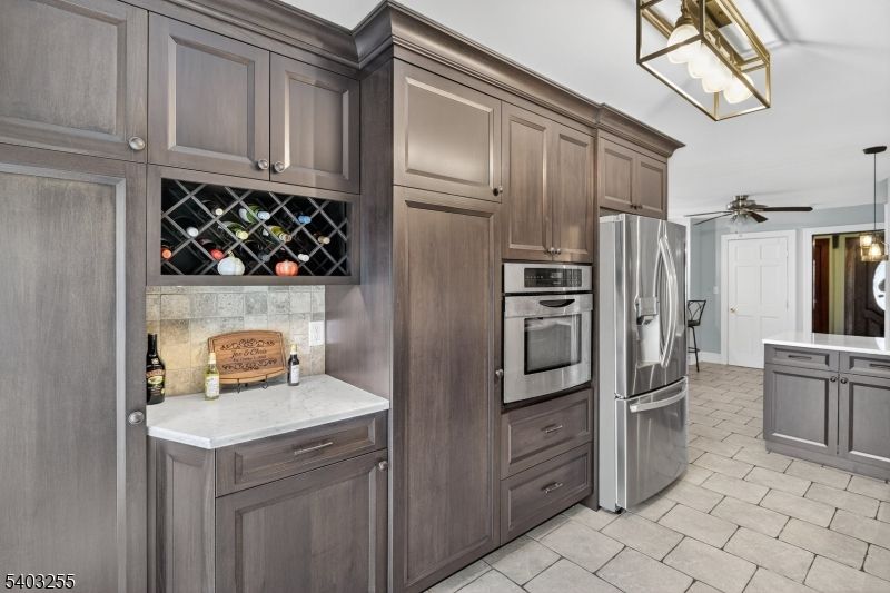 Interior, Kitchen, Pendant Lights, Stainless Steel Appliances
