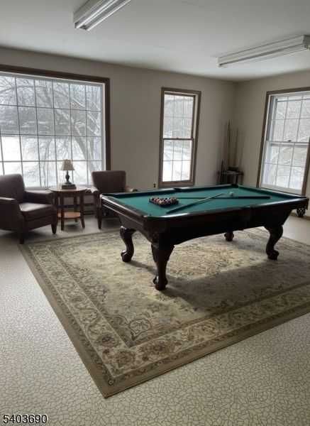 Billiard Table, Game Room, Interior