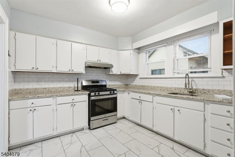 Interior, Kitchen, Marble, Stainless Steel Appliances