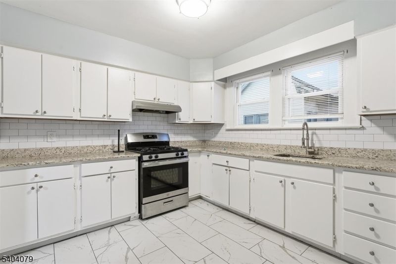 Interior, Kitchen, Marble, Stainless Steel Appliances