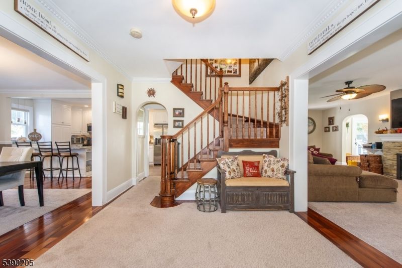 Dining room, Fireplace, Interior, Living room, Wood Texture Flooring