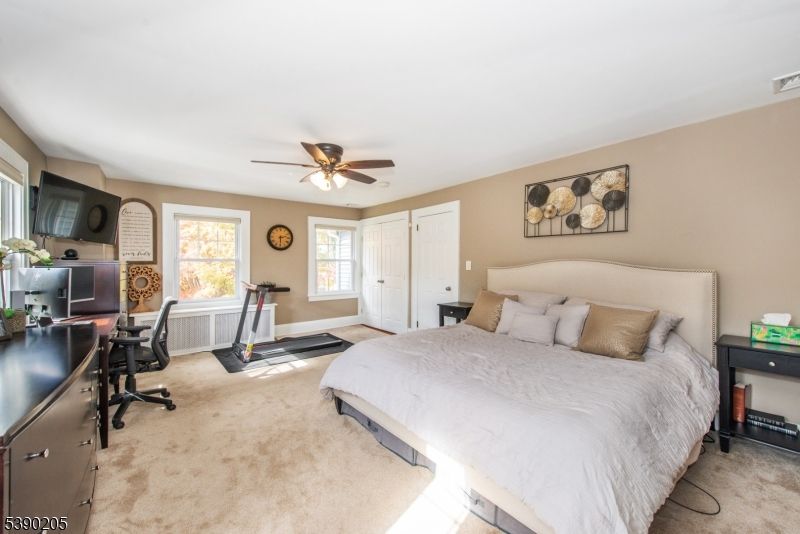 Bedroom, Fitness Equipment, Home Office, Interior